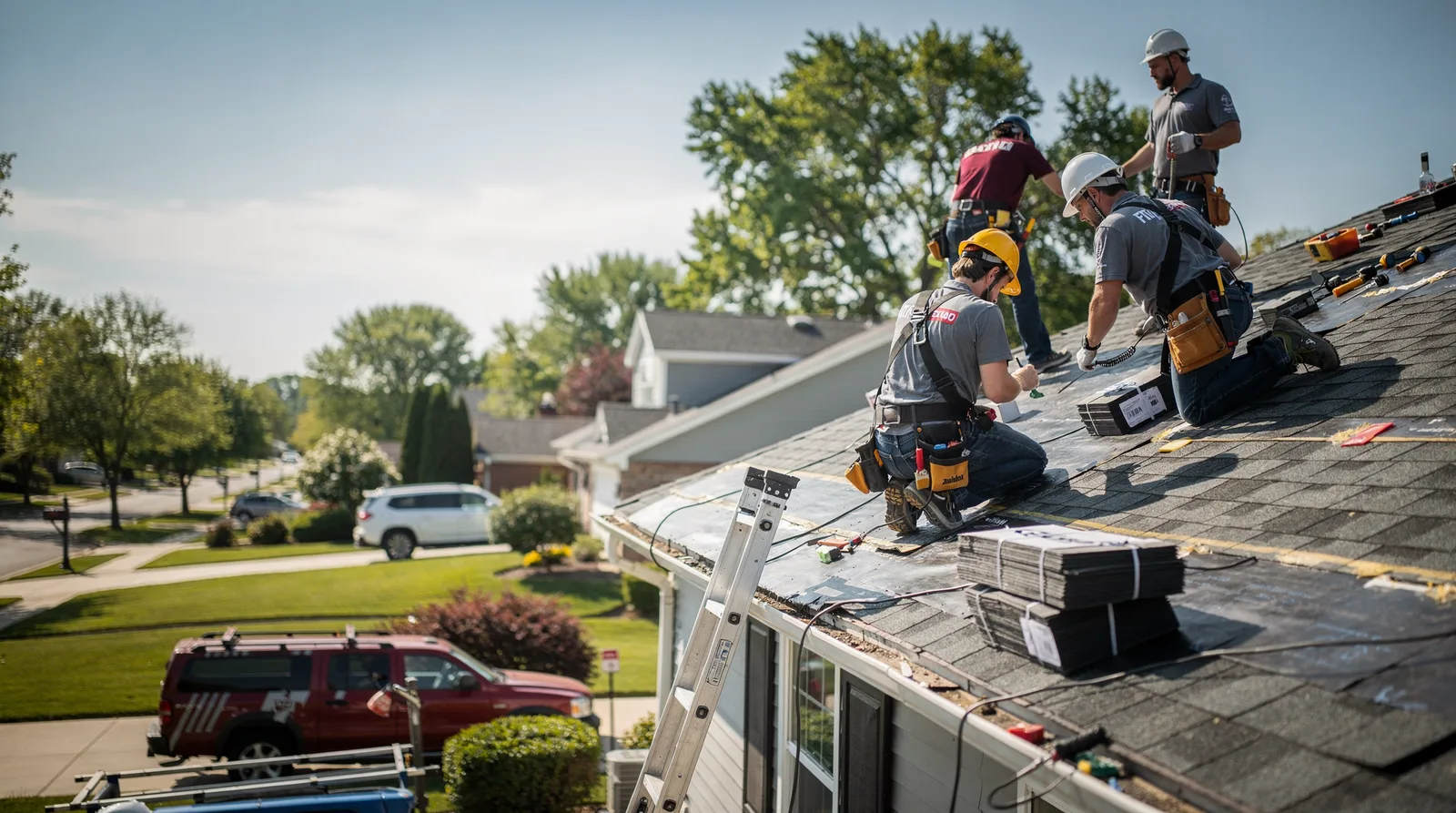 Roof Repair in Edgewood, IL around you
